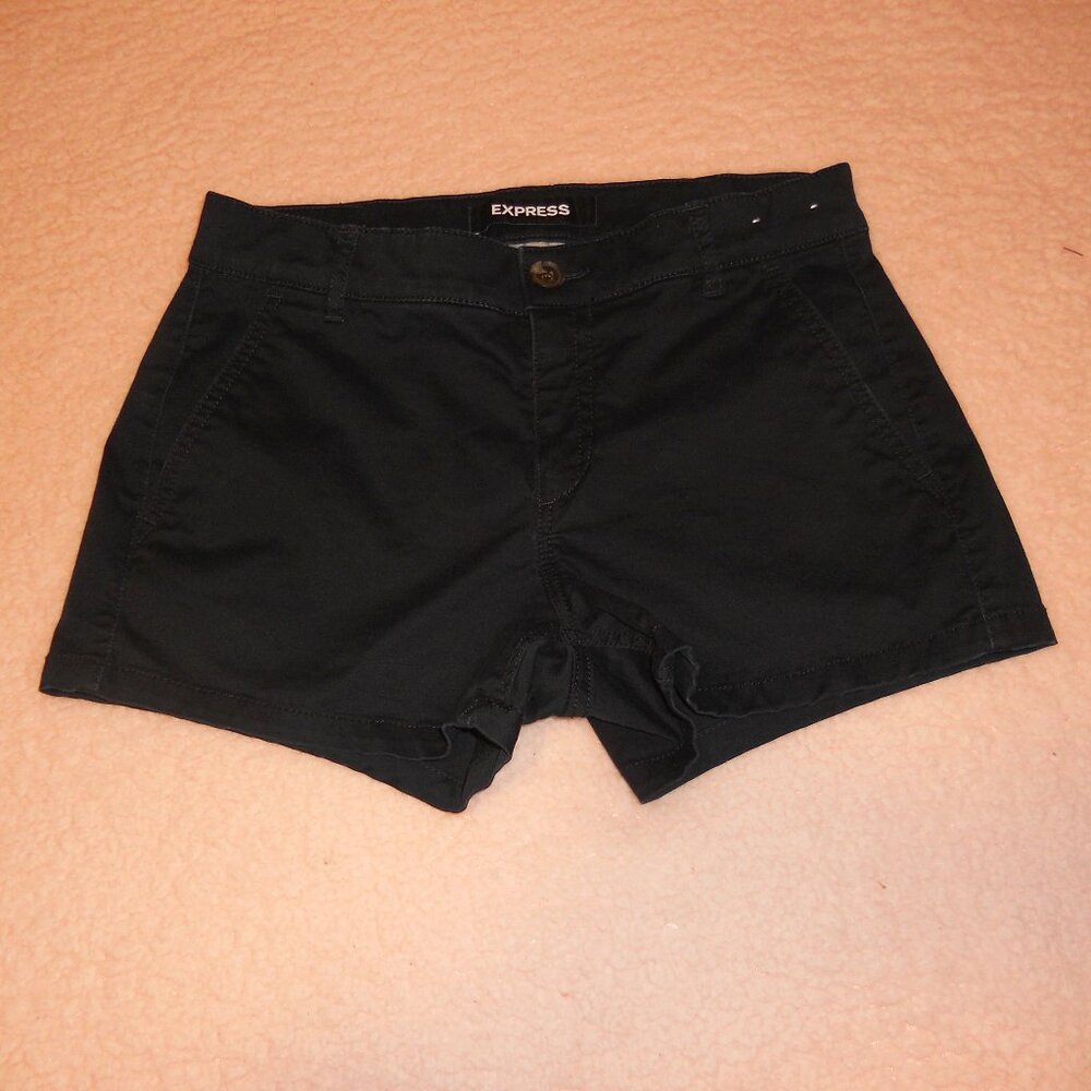 Express 2 Shortie Mid Rise Shorts Stretchy Cotton